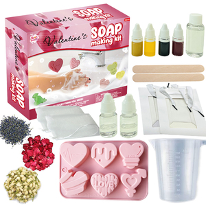 Vente en Gros Saint Valentin <span class=keywords><strong>Science</strong></span> Faite À La Main Diy Making Soaps Sabun Kit Pour Adultes Et Enfants - Product Image 1