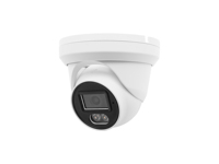 Cámara IP PoE DNAA de 6MP con Detección de Líneas Cruzadas, Doble Luz, Mini Torreta, Micrófono, Lente Fija de 2.8mm, Detección Humana, Alto Rendimiento