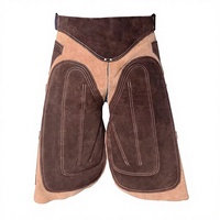 Tablier de fermeur professionnel 100% cuir, logo personnalisé, respirant, équipement vétérinaire pour bovins, chevaux et porcs, seringues vétérinaires