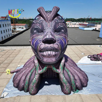 Sculpture publicitaire gonflable de haute qualité pour scène de fête musicale, scène gonflable Thérapus