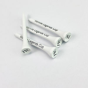 2025 personnalisable 70mm blanc <span class=keywords><strong>bois</strong></span>/bambou <span class=keywords><strong>Golf</strong></span> Tees Logo professionnel personnalisation vente chaude approvisionnement en vrac - Product Image 5