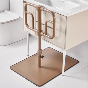 ราวจับข้างเตียง หมุนได้ 360 องศา สีกาแฟ อุปกรณ์ความปลอดภัยในห้องน้ำ รับน้ำหนักได้ 200 กก. ดีไซน์ทันสมัย - Product Image 1