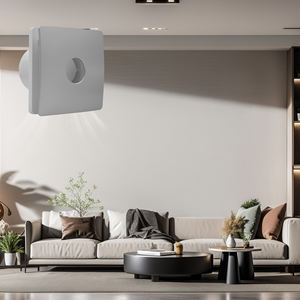 Vente en gros 4 pouces carré en plastique silencieux salle de bain ventilateur de <span class=keywords><strong>plafond</strong></span> <span class=keywords><strong>extracteur</strong></span> <span class=keywords><strong>d</strong></span>'<span class=keywords><strong>air</strong></span> <span class=keywords><strong>d</strong></span>'échappement électrique OEM/ODM pris en charge - Product Image 4