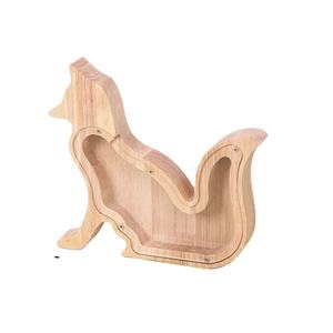 <span class=keywords><strong>Tirelire</strong></span> en bois écologique en forme de cochon, dinosaure, chien, <span class=keywords><strong>renard</strong></span> pour enfants et adultes - Product Image 1