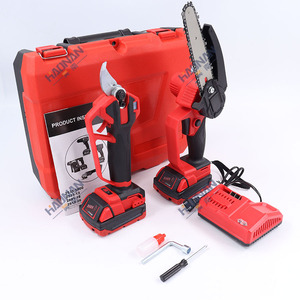 Juego de Herramientas Eléctricas de Cuatro Piezas con Martillo, Amoladora Angular, Llave Inglesa y <span class=keywords><strong>Destornillador</strong></span> - Batería de Litio Recargable - Product Image 6