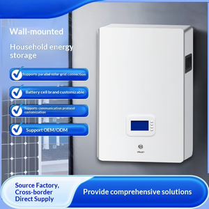 15KW All-in-One Home Solar Storage System with 5-20KWH Lithium <b>Rechargeable</b> Stackable <b>Batteries</b> and Inverter - Product Image 1