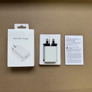 Alta calidad <span class=keywords><strong>Original</strong></span> 30W EE. UU. UE Reino Unido enchufe Super <span class=keywords><strong>Usb</strong></span> C cadena tipo C <span class=keywords><strong>Cable</strong></span> cargador adaptador de pared de carga rápida para iPhone <span class=keywords><strong>Samsung</strong></span> - Product Image 3