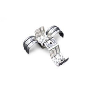 Đôi kẹp Ống kẹp ống thép không gỉ yên kẹp 2 trang web m-hình dạng phù hợp cho kim loại PVC ống và sửa chữa với lỗ - Product Image 4