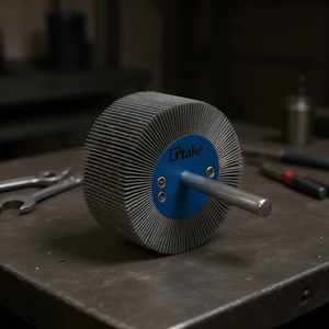 Ttake Abrasive Cloth Flap <b>Wheel</b> 80x20 Mm 6 Mm Shaft Zirconia <b>Grinding</b> <b>Wheel</b> - Product Image 3