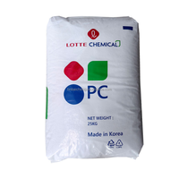 PC PC-1100U Lotte Chemical PC PolycarbonatePC Resin Particles Transparansi Tinggi Tahan UV
