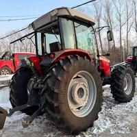 Tracteur à roues Massey Ferguson S1304 d'occasion à haute productivité - Moteur diesel 4 cylindres 130 CV avec boîte de vitesses