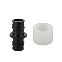 Raccord en alliage polyéthylène 1/2" x 1/2", raccord d'expansion PEX pour systèmes d'alimentation en eau par conduites PEX, raccord PEX PPSU de haute qualité