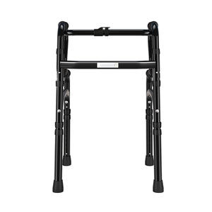 Bastón para caminar plegable de aluminio ligero para adultos, empuñaduras de goma negras cómodas, muletas de brazo ajustables, Ayuda de movilidad para - Product Image 1