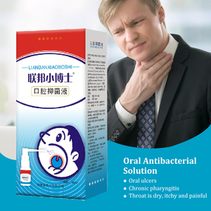 Qiaofulang Spray Oral de 30 ml, Alivio Rápido para Úlceras <span class=keywords><strong>Bucales</strong></span>, Dolor de Garganta y Tonsilitis, Boquilla Larga, Sabor Dulce Apto para Niños - Product Image 3