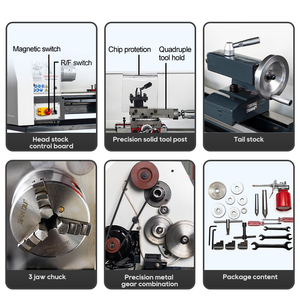 <span class=keywords><strong>Torno</strong></span> Metálico <span class=keywords><strong>Mini</strong></span> BT200 de Uso Doméstico a Precio Económico en Venta - Product Image 3