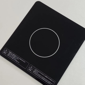 Verre céramique noir durable pour plaques de cuisson, surface résistante aux chocs <span class=keywords><strong>et</strong></span> facile à nettoyer, vente en gros pour pièces de rechange de fours <span class=keywords><strong>et</strong></span> de cuisinières - Product Image 1