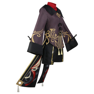 Disfraz de <span class=keywords><strong>Cosplay</strong></span> de Anime Genshin Impact Hutao 2025, Uniforme de <span class=keywords><strong>Cosplay</strong></span> de Estilo Chino para Mujer, Disfraces de Halloween - Product Image 4