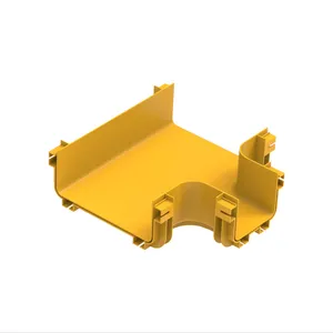 プラスチック光ファイバーレースウェイファイバーダクトシステムサプライヤーからのカスタマイズ可能なPVCケーブルトレイとトランキング競争力のある価格表 - Product Image 1