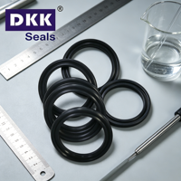 Joint torique NBR/EPDM résistant à l'huile DKK, kit de joints industriels découpés couleur personnalisée, joint plat, butée flottante, amortisseur moulé AS568
