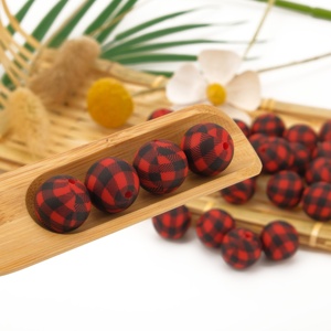 Cuentas de silicona focales a granel surtidas para la fabricación de joyas, dijes de silicona suave para manualidades, cuentas de silicona para llaveros con estampado de ábaco - Product Image 2