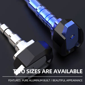 Curseurs de cadre de carrosserie de moto personnalisés avec capuchon d'essieu en titane Usinage CNC Curseurs de cadre de moteur en alliage d'aluminium - Product Image 6