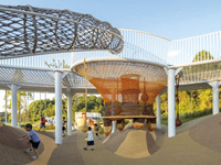 Red de Cuerdas de Arcoíris para Juegos al Aire Libre, Entrenamiento y Aventura para Niños - Estructura de Escalada para Parque de Aventuras, Equipo Escolar para Ejercicio