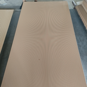 Tấm Mdf Trang Trí Tường Sóng 3d Chạm Khắc Gỗ Mdf Bán Trực Tiếp Từ Nhà Máy Tấm Mdf - Product Image 3