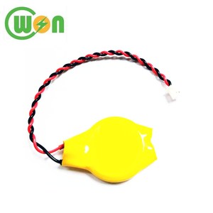 3V Cmos CR2032 pin Pin Lithium với cáp và kết nối cho ingenico dx8000 verifone vx675 vx670 vx680 C680 v240m - Product Image 3