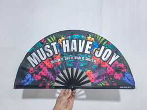 Ventilador de Mano con Diseño de Animales Personalizado, Duradero y Hecho a Mano, de 33 cm/13 Pulgadas, para Fiestas de Carnaval, Gran Venta 2026 - Product Image 6