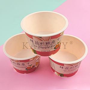 Vasos de plástico para helado de 80g 3.3OZ, 100ml, con tecnología IML, para postres, proveedor de fábrica, buen precio y calidad, mini, diámetro 75mm - Product Image 6