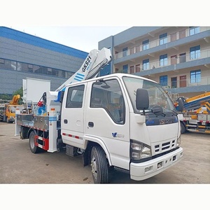 Plataforma Elevadora Aérea Isuzu 600P de 21m con Cabina Doble Aislada Montada en Camión en Venta - Product Image 2