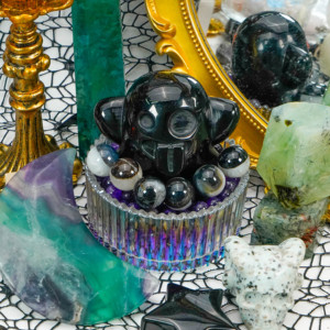 ชุดคริสตัลฮาโลวีนหินอัญมณีสีเหลืองหินธรรมชาติชุดคริสตัลฮาโลวีนลึกลับ - Product Image 6