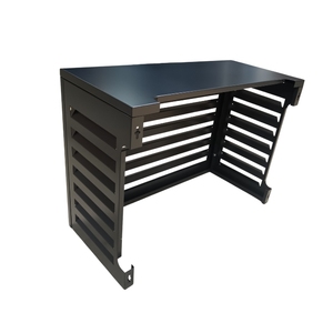 Cache-climatiseur extérieur en aluminium sur mesure, design personnalisé, pour climatiseur et pompe à chaleur - Product Image 5