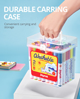 Joycat – Ensemble de stylos à pointe fine pour aquarelle, marqueurs lavables en ABS, pour enfants de 2 ans et plus, fournitures d'art éducatives, vente en gros