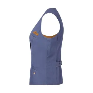 Ladies' <b>Waistcoat</b> Jeans-Style Vest custom merchandising - Product Image 4