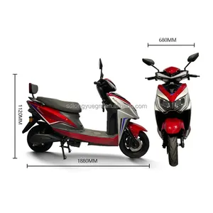 High Speed Customize 2000W Motos Electric Motorcycles CKD EEC Mopeds Electric Scooters Motorbikes For Adults
