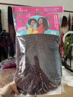 Extensions de cheveux synthétiques en vrac Afro Kinky de 12 pouces, 100g, à trame unique, souples et rebondissantes, résistantes à la chaleur, pour tresses micro-torsadées, vente en gros