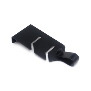 Componente de metal fabricado de alta calidad, piezas de estampado de metal, piezas de combinación de estampado, soporte recubierto de polvo negro - Product Image 1