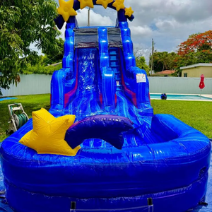 <span class=keywords><strong>Toboggan</strong></span> aquatique commercial gonflable en PVC Galaxy avec <span class=keywords><strong>toboggan</strong></span> aquatique pour enfants, <span class=keywords><strong>toboggan</strong></span> aquatique rebondissant et <span class=keywords><strong>escalade</strong></span> aquatique - Product Image 3