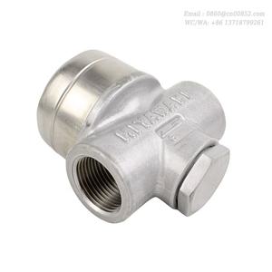 مصيدة بخار حرارية ديناميكية من مياواكي طراز SU2N وSU2NF من الفولاذ المقاوم للصدأ، مقاس DN15-DN25، لضغط وحرارة البخار العالية حتى 4.6 ميجا باسكال، للخط الرئيسي - Product Image 5