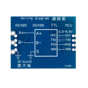 โมดูลแปลงสัญญาณ TTL เป็น RS485 สำหรับอุตสาหกรรม ตัวแปลงสัญญาณ RS485 เป็น TTL แบบแยกส่วน สำหรับการสื่อสาร Arduino STM32 PLC - Product Image 4