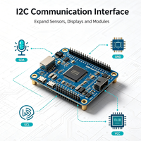 Carte de développement USB Host Shield compatible avec Google ADK MAX3421, entièrement équipée, avec communication I2C pour Arduino UNO MEGA