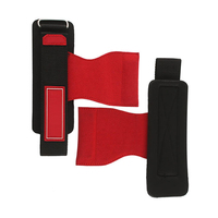Protège-paume en microfibre avec rembourrage pour la protection des paumes et des mains, coussinet de préhension pour la musculation, sangles de poignet réglables pour la force et l'haltérophilie