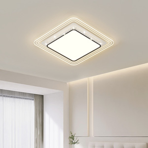 Modern <b>Ceiling</b> <b>Light</b> Led Tri Color <b>Light</b> Changing Living Room Bedroom Minimalist Full Spectrum Eye Protecting - Product Image 1