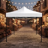 Tente pliante en acier imperméable 10x20 pour événements, salons professionnels, sports - Logo personnalisé et motifs imprimés