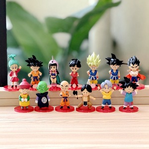 13 styles de figurines <span class=keywords><strong>Dragon</strong></span> <span class=keywords><strong>Ball</strong></span> version Q, Son Goku enfant, boîte mystère, figurines Vegeta, accessoires de gâteau, Son Gohan, ornements de voiture - Product Image 6