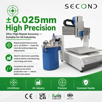 Distributeur de colle de bureau haute précision 3 axes 0,025 mm certifié CE avec système de visualisation de 1 gallon, provenant d'un fabricant avec 20 ans d'expérience