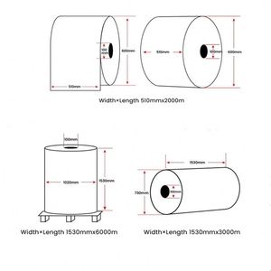 สติกเกอร์ฉลากความร้อนโดยตรงแบบเปล่าสำหรับ OEM ฉลากกาวสำหรับการจัดส่งสินค้าออนไลน์ - Product Image 5