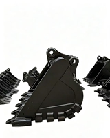 Godet Standard pour Excavatrice 7,0 Mètres Cubes Q355B, Pièce de Machine de Construction Durable et Résistante à l'Usure, Origine Guangdong, Garantie 1 An