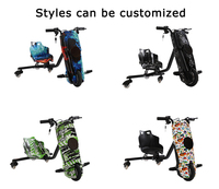 360 rotation drôle tour voiture 36v Drifter Scooter Lithium trois roues Scooter enfants dérive voiture électrique enfant Scooter frein à disque